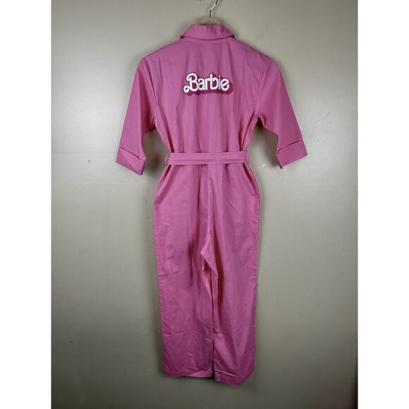Barbie Girls Pink Power Jumpsuit Spirit Halloween Costume Size M - Picture 5 of 15